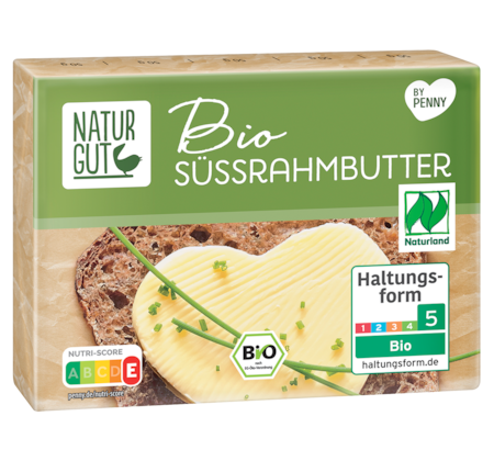 NATURGUT Bio Süßrahmbutter
