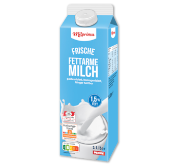 MILPRIMA Frische fettarme Milch