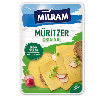 MILRAM Käsescheiben oder Reibekäse Pizzaliebe*