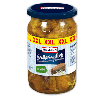 HOMANN Bratheringsfilets oder Bismarckhering*