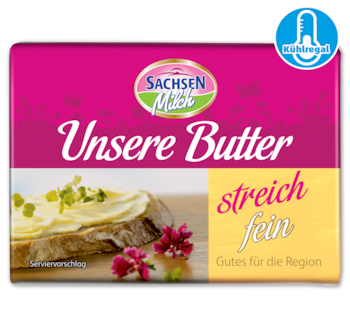 SACHSENMILCH Unsere Butter 1.29