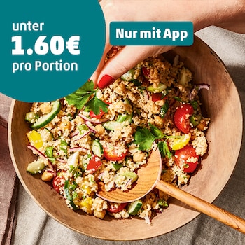 Couscous Salat mit Kichererbsen