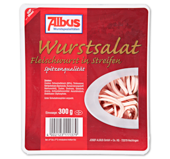 ALBUS Wurstsalat 1.99
