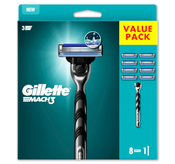 GILLETTE Mach3 18.99