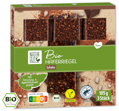 NATURGUT Bio Haferriegel 1.29