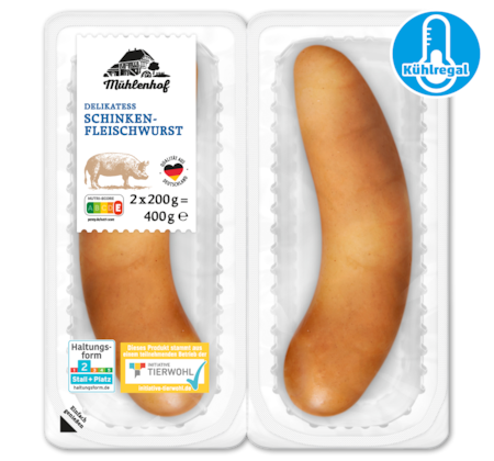 MÜHLENHOF Delikatess Schinkenleischwurst