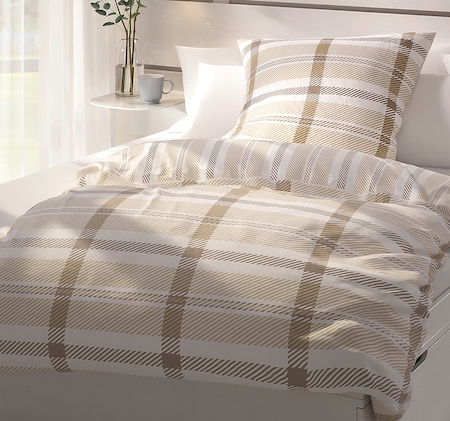 HOME IDEAS Living Renforcé-Wende-Bettwäsche-Garnitur 12.99