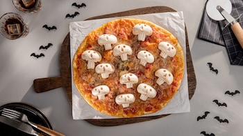 Halloween-Pizza 