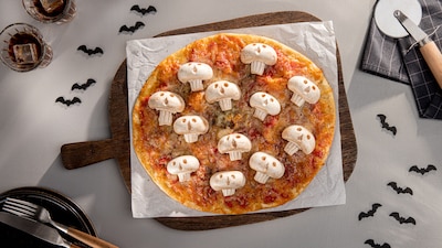 Halloween-Pizza 