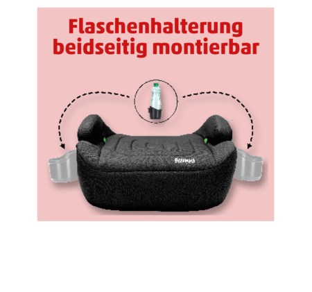 FILLIKID Kindersitzerhöhung mit Isofix-Halterung 17.99