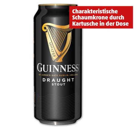 GUINNESS Draught*