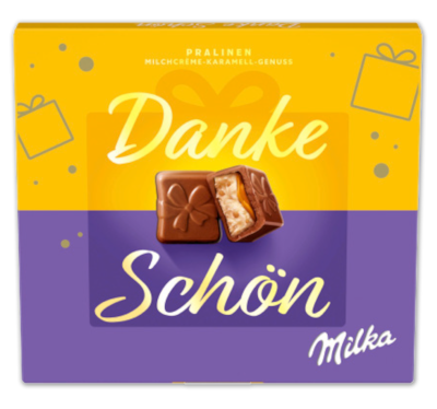 MILKA Pralinen Milchcrème-Karamell 1.79