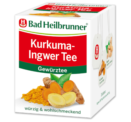 BAD HEILBRUNNER Kurkuma-Ingwer Tee*