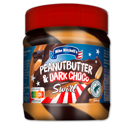 MIKE MITCHELL’S Peanutbutter Swirl*
