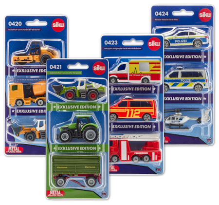 SIKU Spielfahrzeuge-Geschenk-Set*