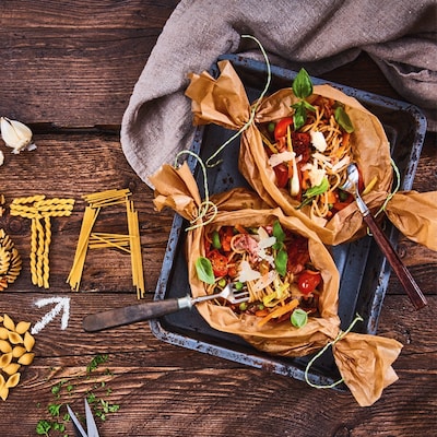 Pasta-Päckchen