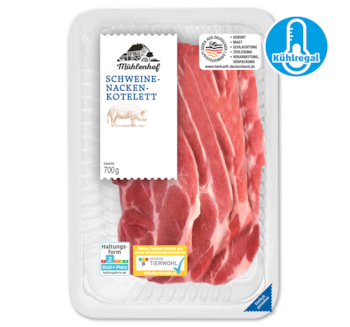 MÜHLENHOF Frisches Schweine-Nackenkotelett 4.29