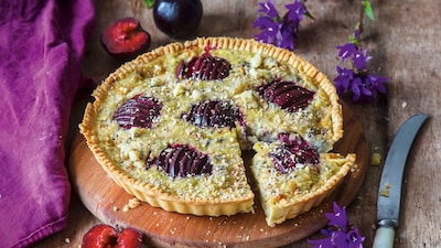 Pflaumen-Walnuss-Pie