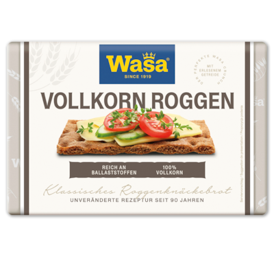 WASA Knäckebrot Vollkorn Roggen