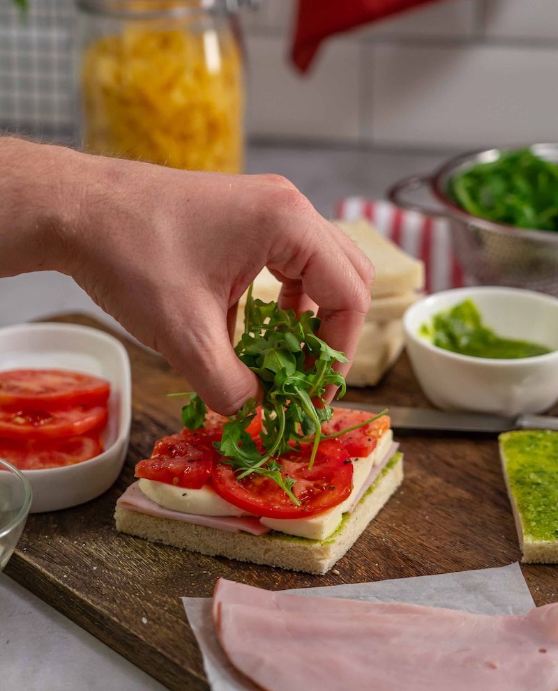 Dieses Bild, zeigt den Rucola.