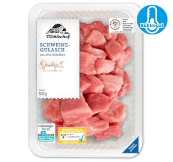 MÜHLENHOF Frisches Schweine-Gulasch