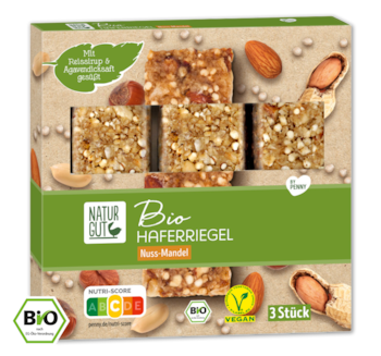 NATURGUT Bio Haferriegel 1.39