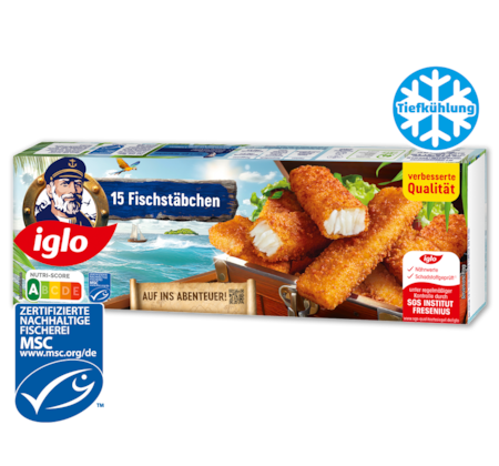 IGLO 15 Fischstäbchen