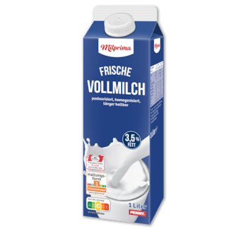 MILPRIMA Frische Vollmilch