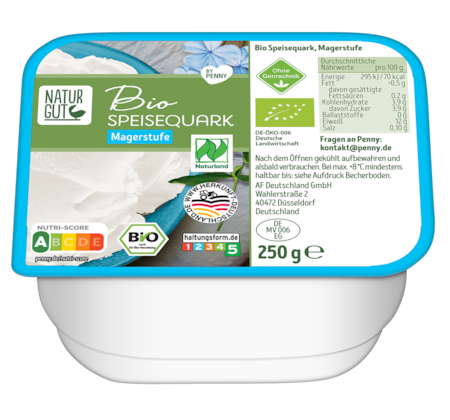 NATURGUT Bio Speisequark Magerstufe