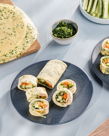 Dieses Bild zeigt den fertigen Pfannkuchen.