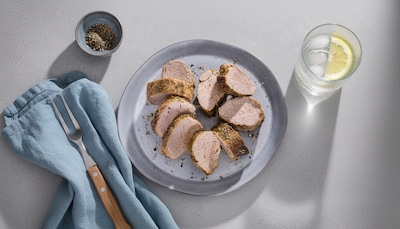 Schweinefilet aus der Heißluftfritteuse