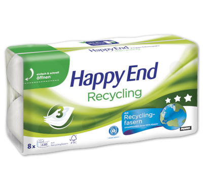HAPPY END Toilettenpapier Recycling 2.55