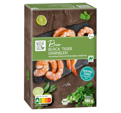 NATURGUT Bio Black Tiger Garnelen