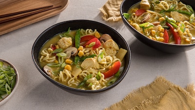Asiatische Nudelsuppe
