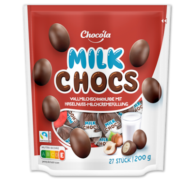 CHOCO’LA Milk Chocs*