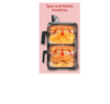 GOURMETMAXX 3-Kammer-Heißluftfritteuse 19712 89.99