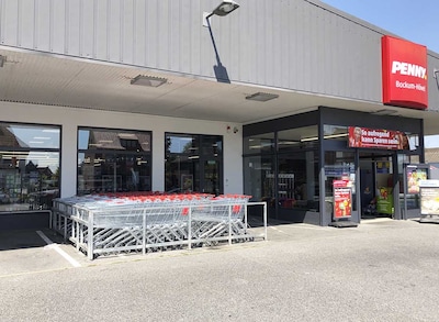 Sie sehen den Eingang vom Penny Markt in Hamm - Bockum-Hövel, Horster Strasse 24