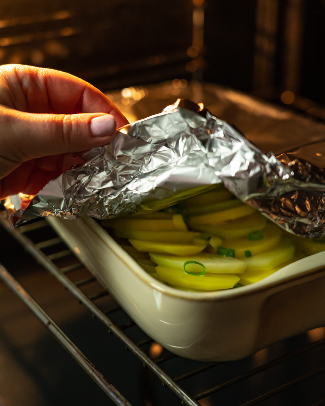 Kartoffel Kohlrabi Auflauf – cremiger Kartoffelauflauf vegetarisch ...