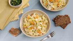 Dieses Bild zeigt den fertigen Salat.