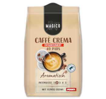 MAGICO Kaffeepads Caffè Crema Entkoffeiniert