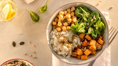 Süßkartoffel Bowl