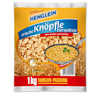 HENGLEIN Frische Eierspätzle Knöpfle 2.99