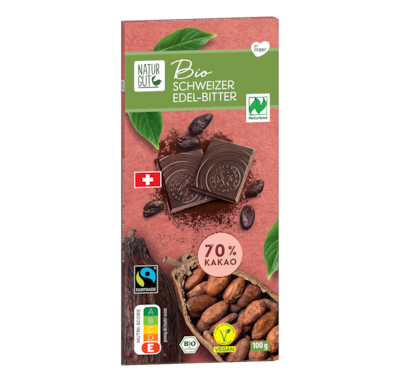 NATURGUT Bio Edel-Bitter Schokolade