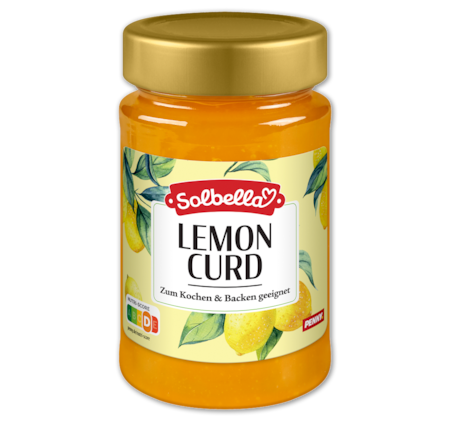 SOLBELLA Lemon- oder Orangen-Curd