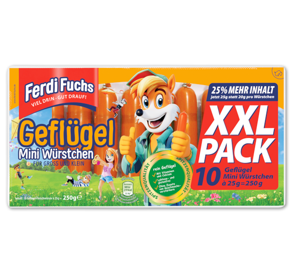 FERDI FUCHS XXL Mini Würstchen 2.19
