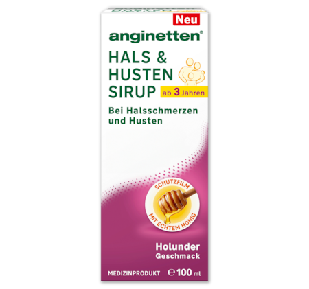 ANGINETTEN Hals & Husten Sirup*