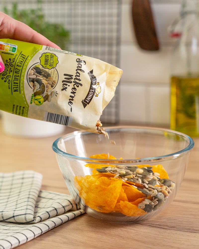 Dieses Bild zeigt, den Salatkern-Mix.