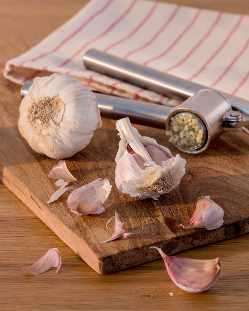 Dieses Bild zeigt den Knoblauch.