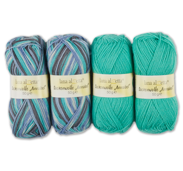 LANA ALZETTA Strumpf-und-Sockenwolle ANNABEL 5.99