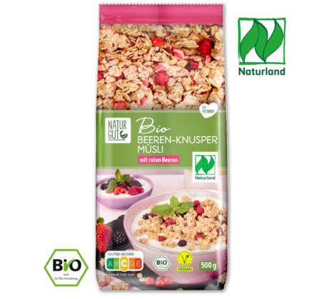 NATURGUT Bio Knusper-Müsli 2.25